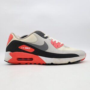 Nike Air Max 90 Golf Men's 12 Infrared Red White Black Shoes Sneakers CU9978-103